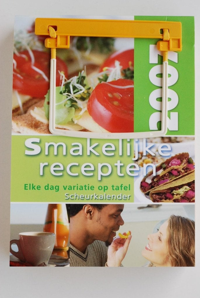 Smakelijke recepten scheurkalender - Kookboek Verba 2007, Boeken, Verzenden, Nederland en België, Hoofdgerechten, Zo goed als nieuw