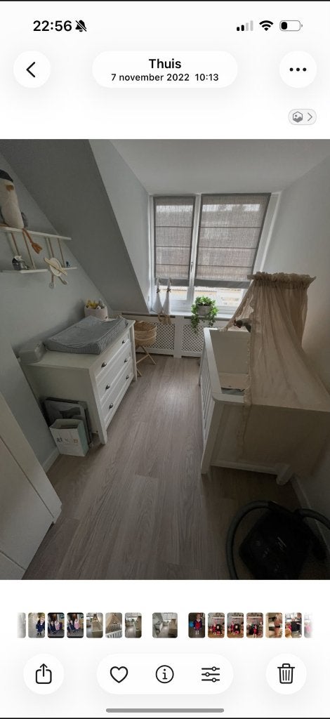 Ledikantje met commode, Ophalen, Gebruikt, Jongetje of Meisje