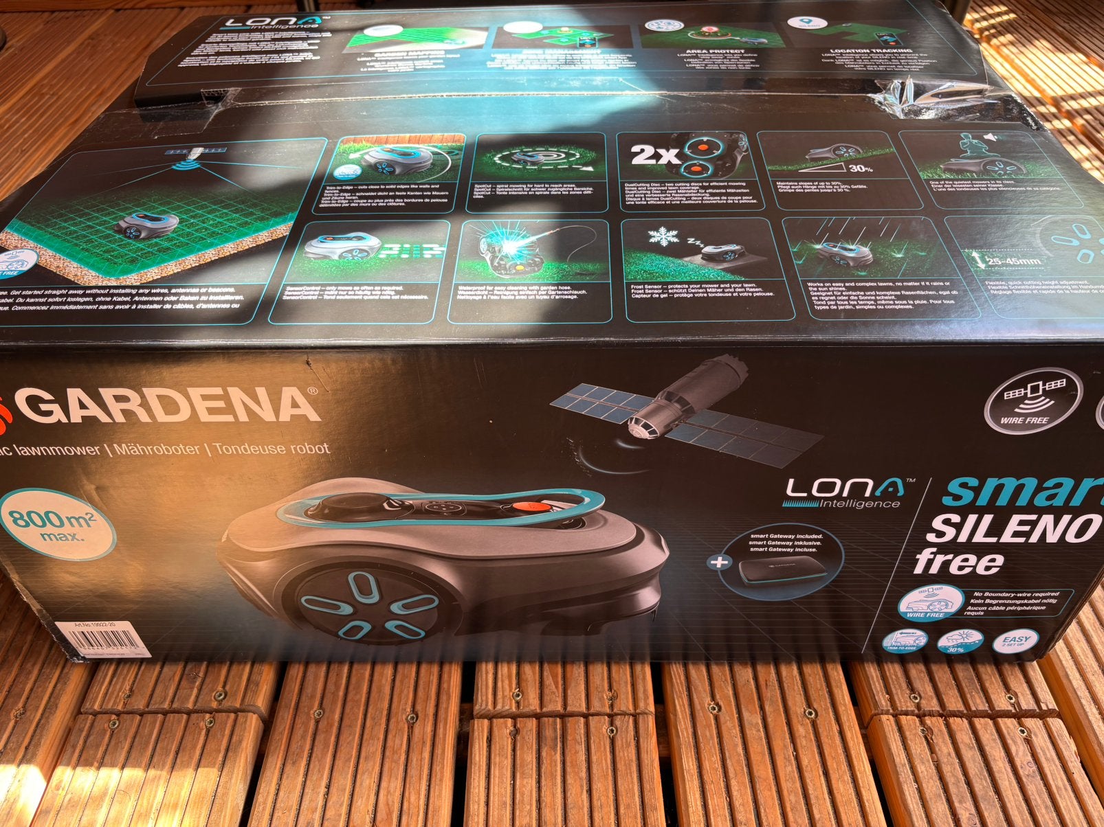 GARDENA Smart SILENO Free 800 Robotmaaier – Nieuw, Ophalen, Nieuw, Minder dan 20 cm