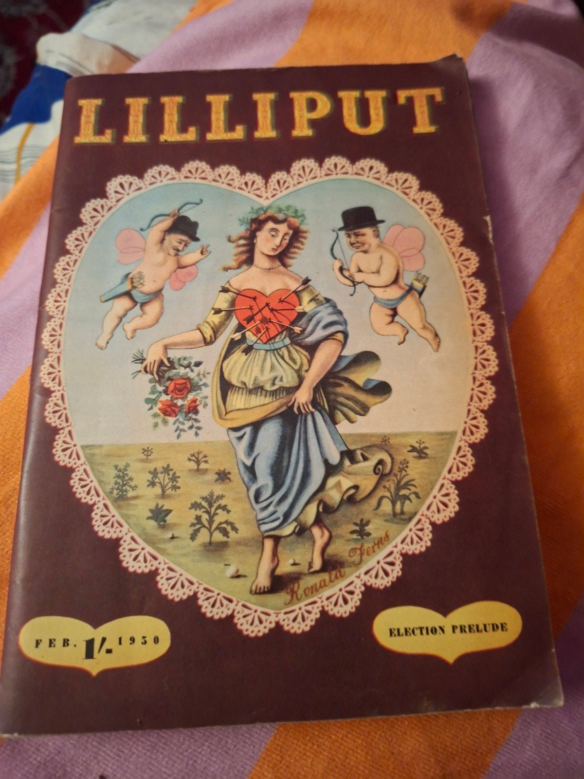 Lilliput Magazine - Februari 1950 - Vintage Tijdschrift, Ophalen, Gelezen, Overige typen
