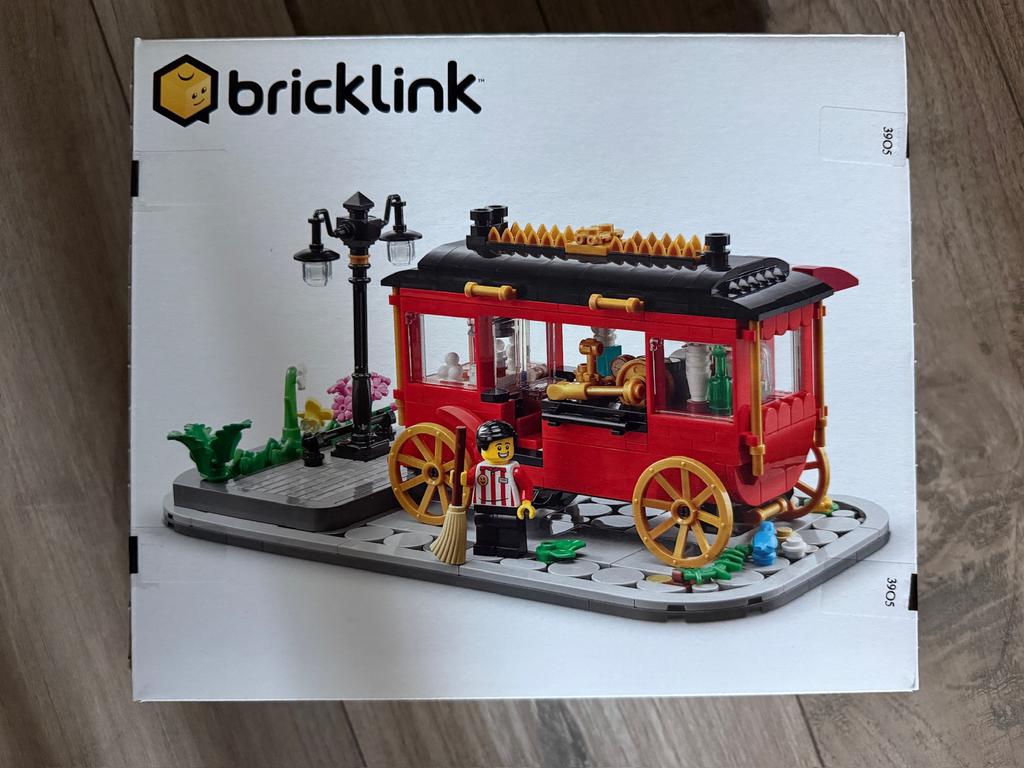 Lego Bricklink Popcorn Wagen 910052, Overige thema's, Lego, Ophalen of Verzenden, Zo goed als nieuw
