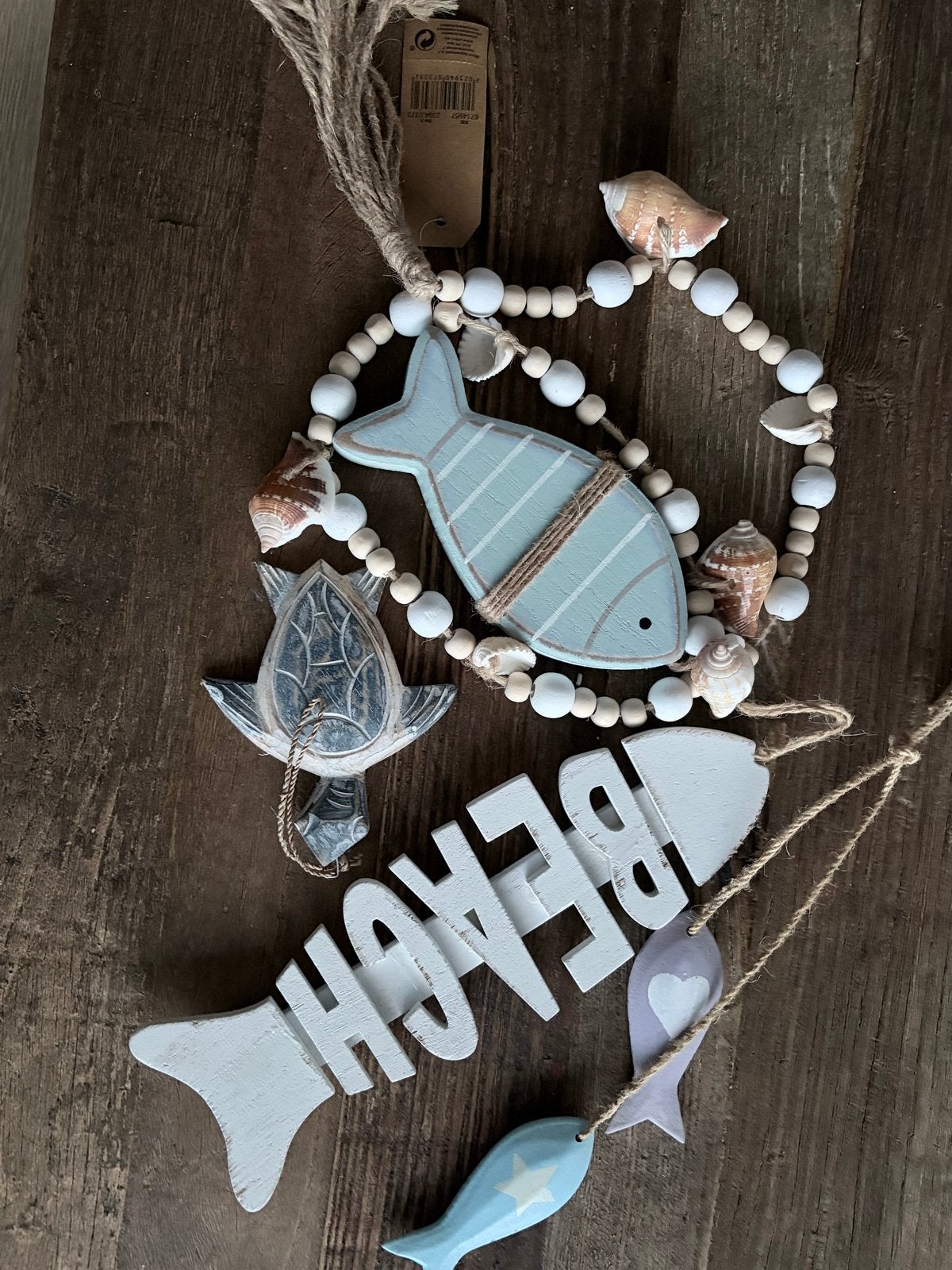 Diverse beach stijl accessoires voor een zomerse sfeer, Overige stijlen, Ophalen of Verzenden, Zo goed als nieuw, Natuurlijk materiaal