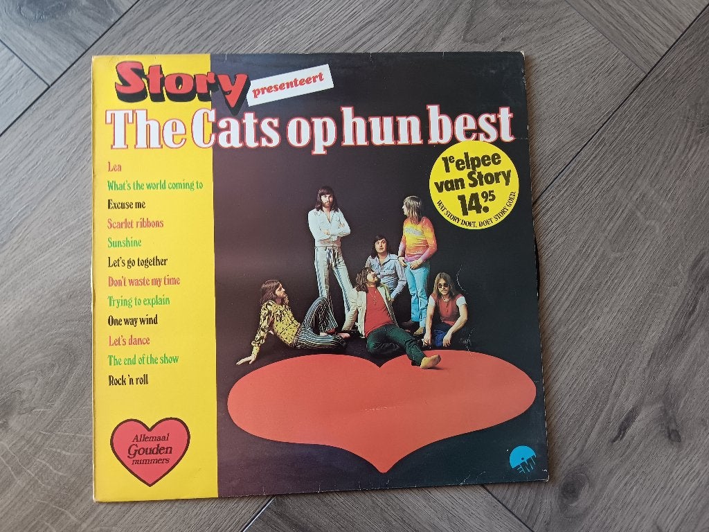 LP The Cats op hun best, Ophalen, Gebruikt, Pop, LP