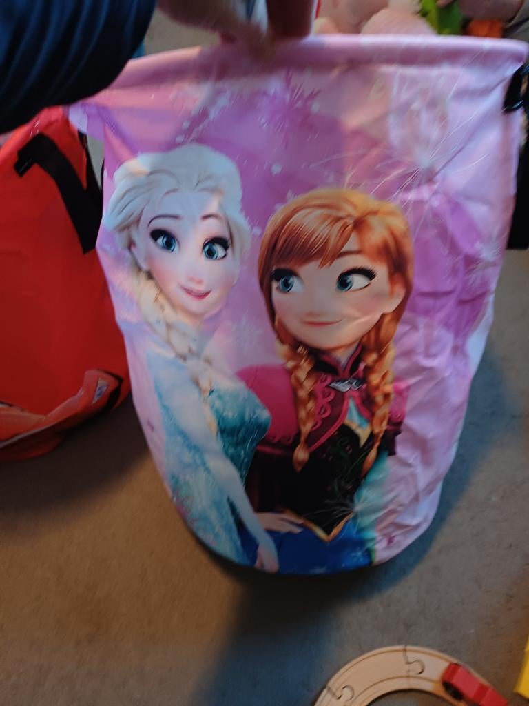 Opbergtas Frozen en Cars - Speelgoed opruimen, Ophalen of Verzenden, Jongen of Meisje