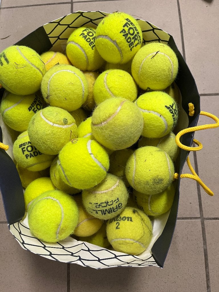 Tennis / padel ballen, Ophalen of Verzenden, Zo goed als nieuw, Padelballen