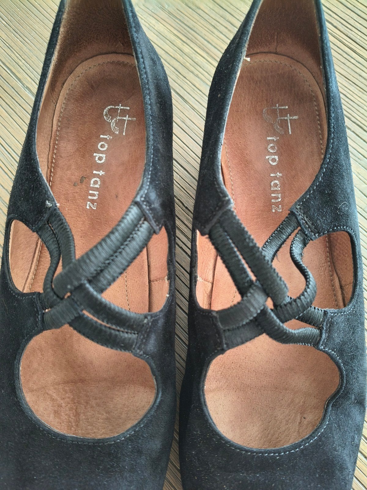 Top Tanz Dansschoenen Zwart Maat 38.5, Top Tanz, Zwart, Nieuw, Dansschoenen
