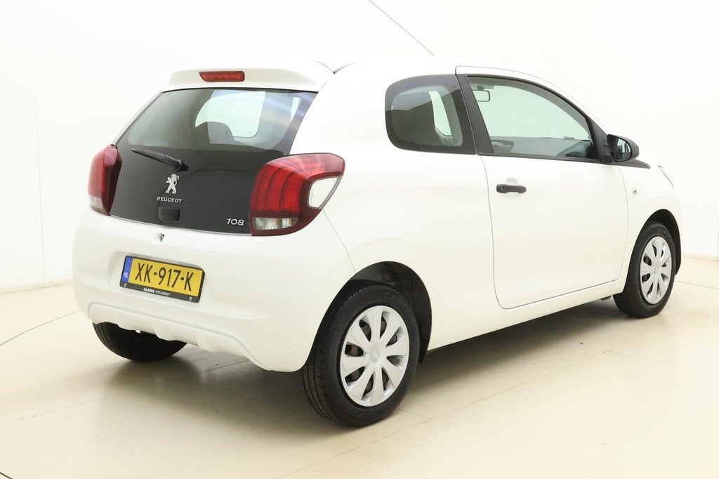 Peugeot 108 1.0 e-VTi Access 3drs| Radio | stuurbekrachtigin, Voorwielaandrijving, Start-stop-systeem, Stof, Gebruikt