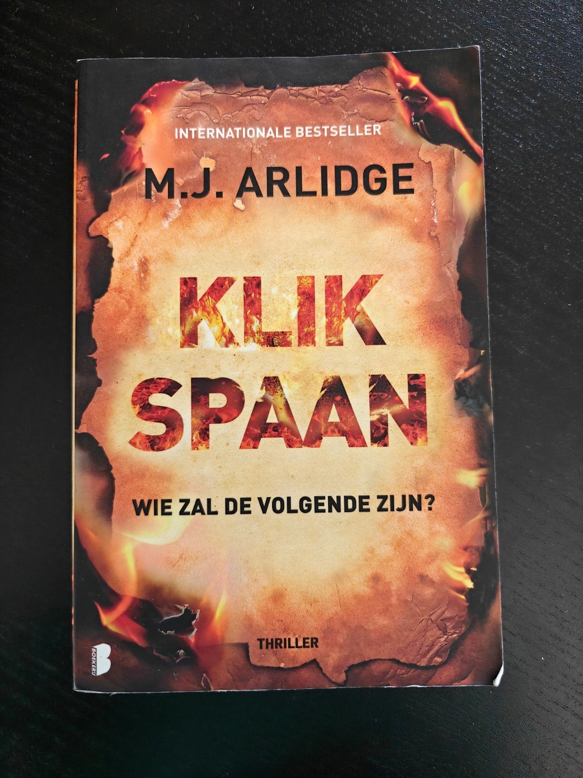 Klikspaan - M.J. Arlidge (Thriller), Boeken, Ophalen, Gelezen, M.J. Arlidge, Wereld overig