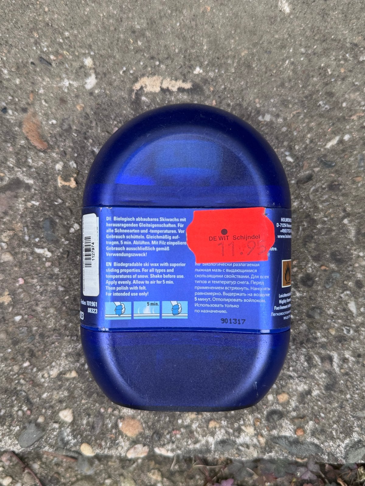 Holmenkol Natural Wax Fluid - Biologisch afbreekbaar, Overige typen, Nieuw, Skiën, Ophalen