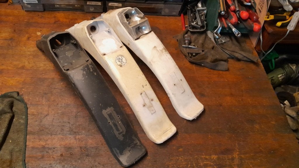 Puch Maxi P1 / Z-TWO achterspatborden, Fietsen en Brommers, Ophalen, Gebruikt