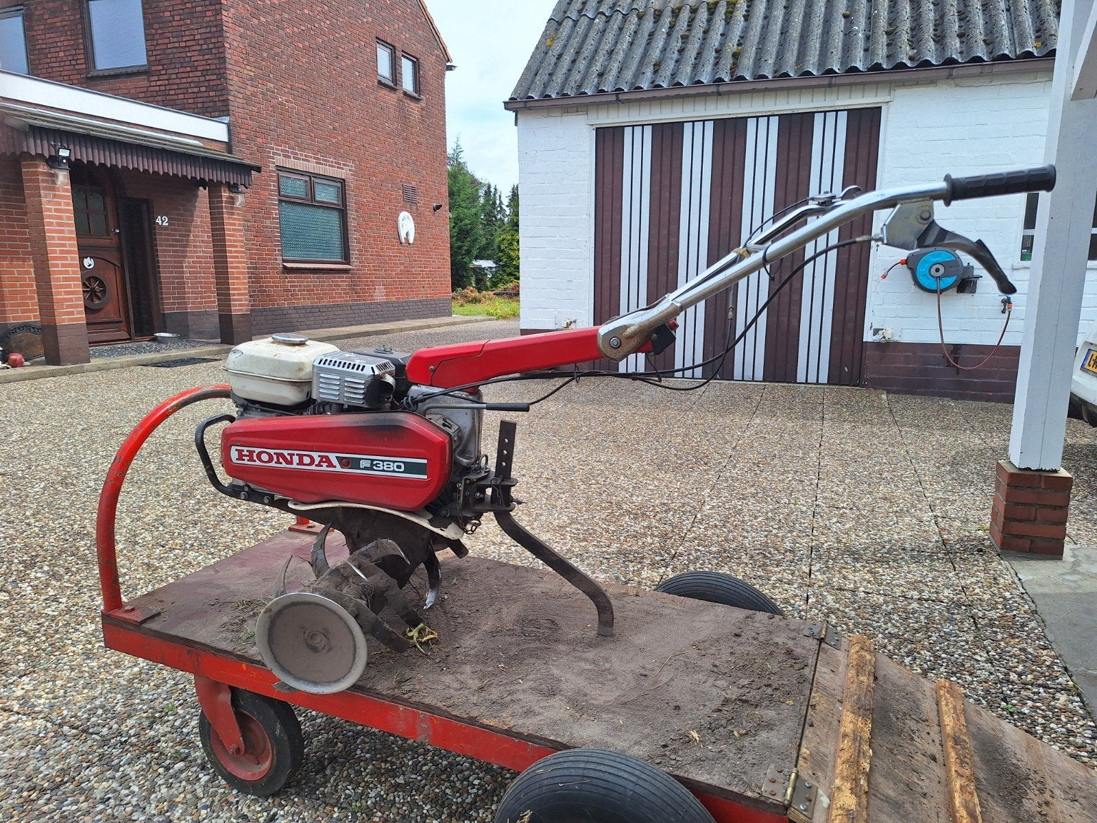 Tuinfrees Honda F380, Ophalen, Gebruikt, Tuinfrees, Benzine