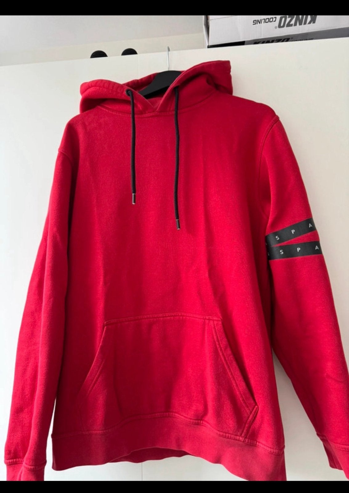 Rode hoodie Aspact, Kleding | Heren, Ophalen of Verzenden, Gedragen, Maat 56/58 (XL), Rood