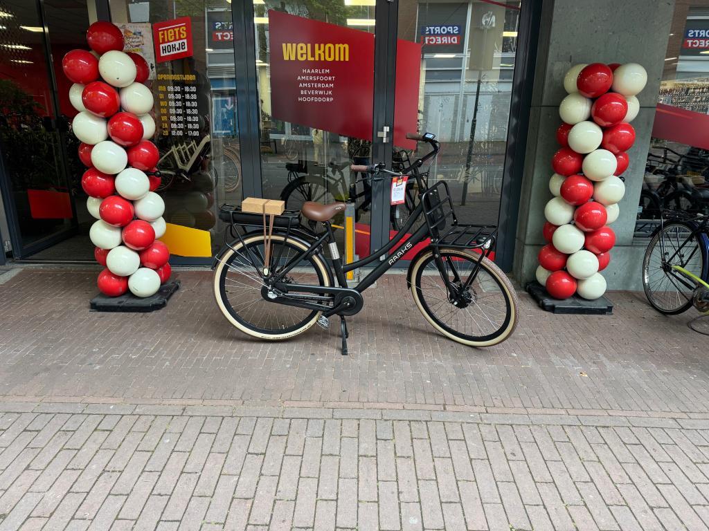Fietshokje Raaks:Raaks Hudson elektrische transportfiets, Niet ingevuld, Nieuw, 51 tot 55 cm, 50 km per accu of meer