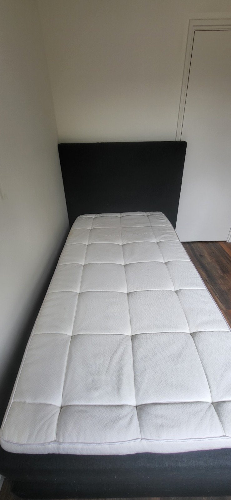 1 persoonsbed boxspring Swiss Sense, Ophalen, Zo goed als nieuw, Tweepersoons