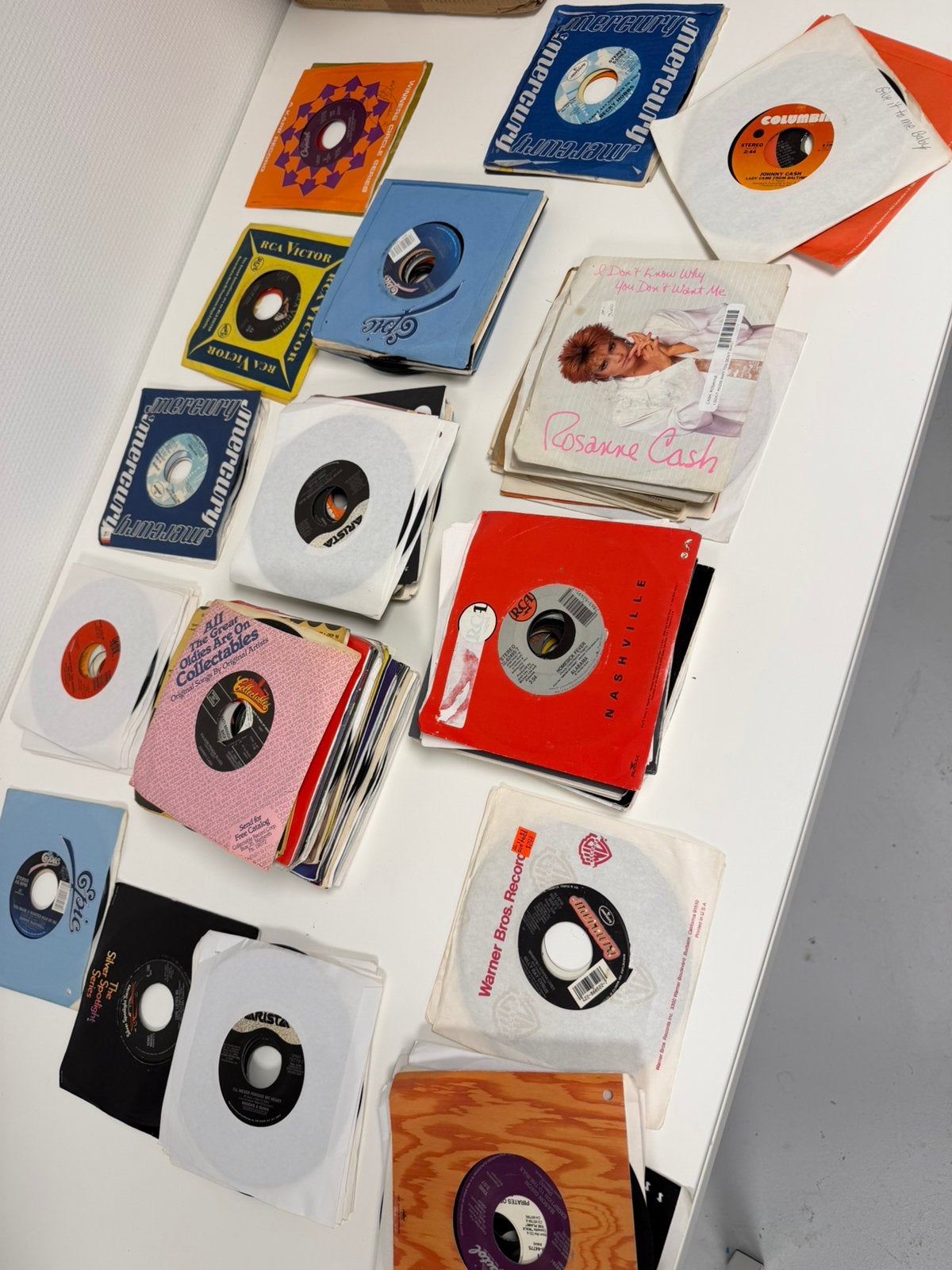 Partij 175 Vinyl Singles 7 Inch LP single Platen In 1 Koop, Ophalen of Verzenden, Zo goed als nieuw, 7 inch