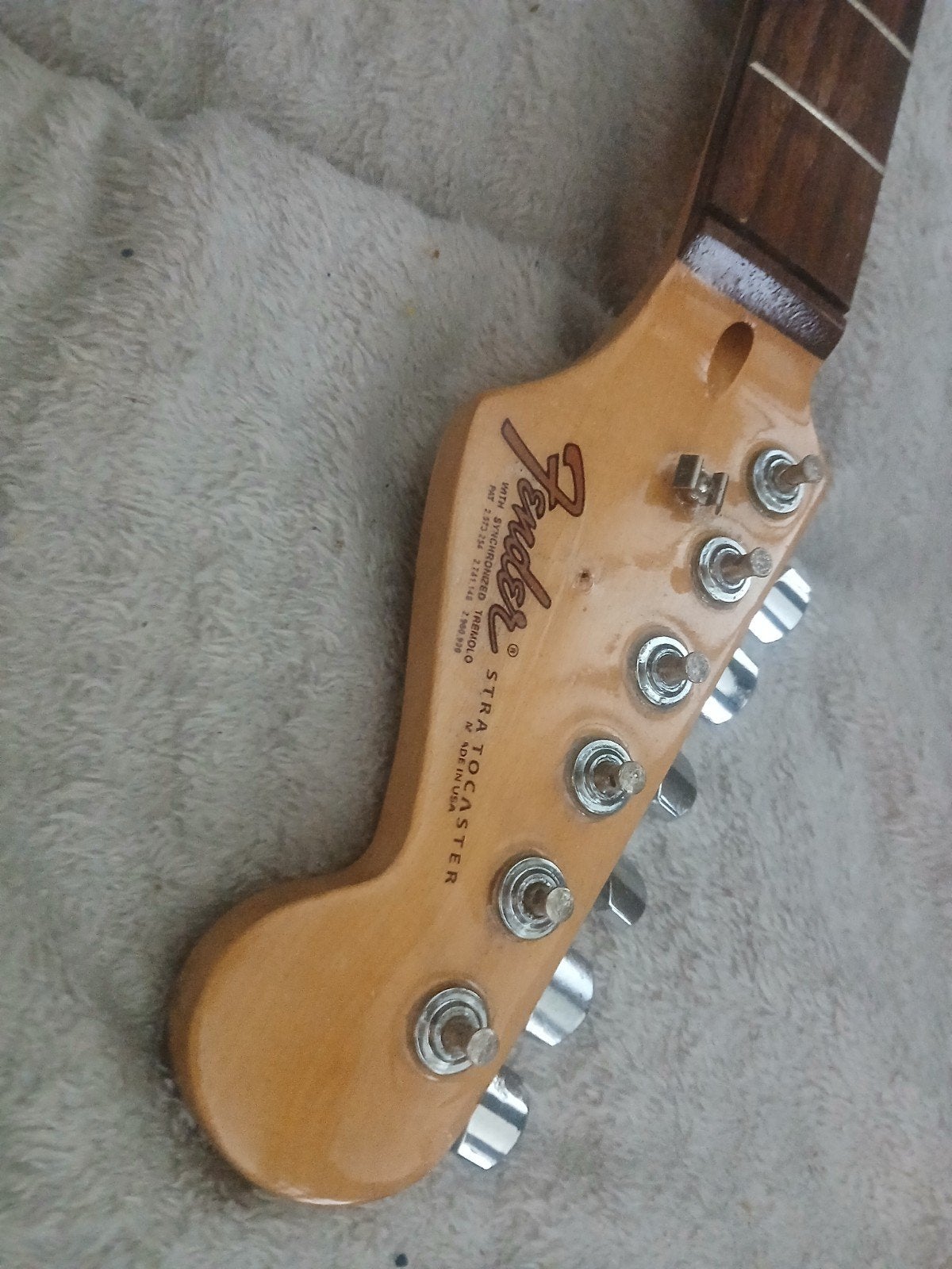 Gitaarhals - mogelijk Squier Stratocaster (zonder topkam), Muziek en Instrumenten, Ophalen of Verzenden