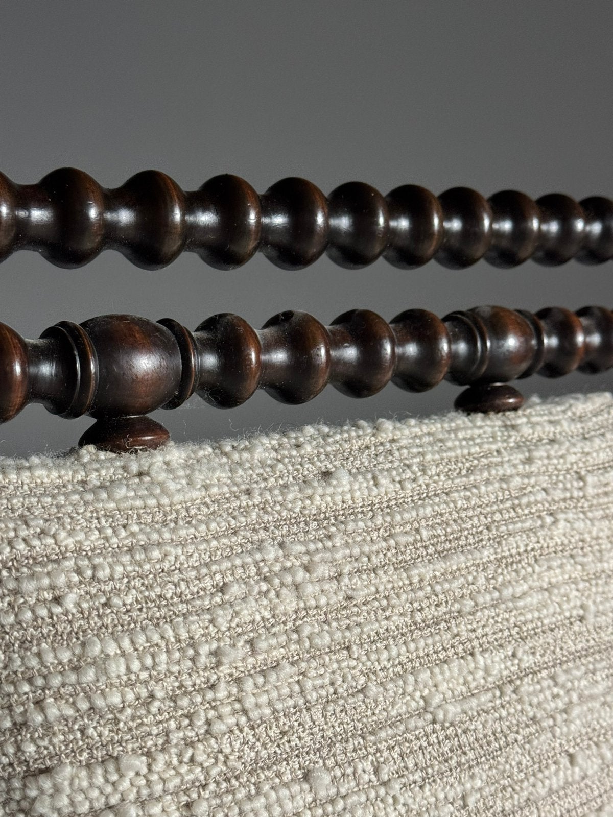 Engelse Bobbin Armstoel 19e eeuw, Ophalen of Verzenden