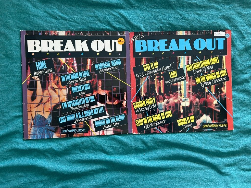 2 LP's Break Out (ook per stuk te koop), LP, Gebruikt, Ophalen of Verzenden, Pop