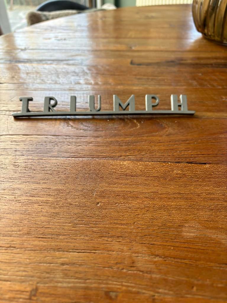 Triumph logo, Ophalen of Verzenden, Auto, Overige merken