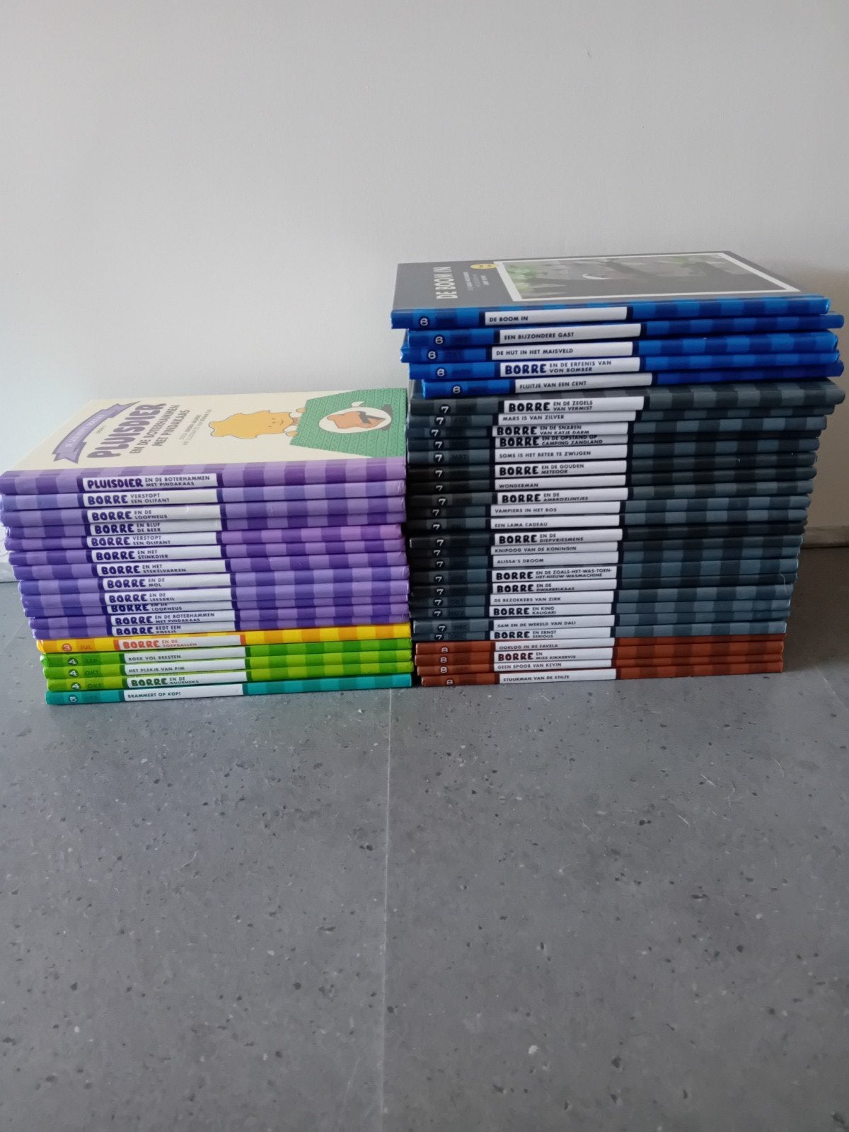 45 Borre boekjes groep 0 t/m 8, Boeken, Ophalen of Verzenden, Gelezen, Fictie algemeen