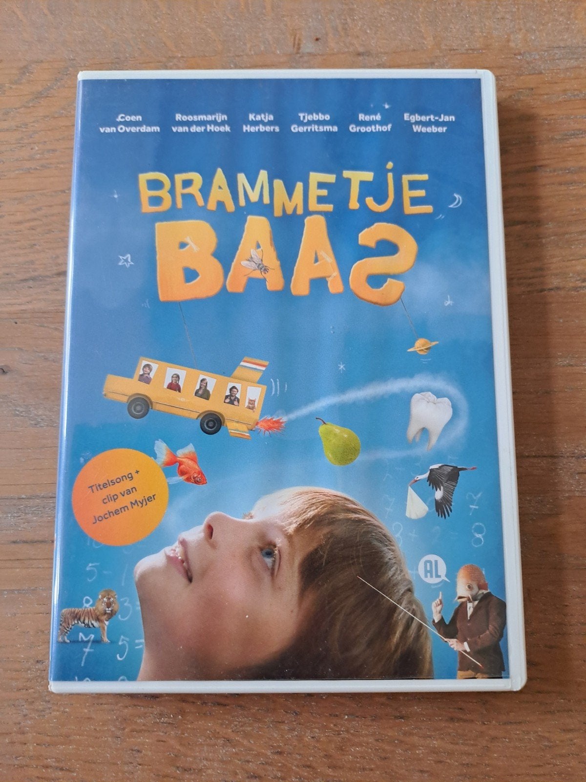Dvd, Brammetje Baas  - Leuke kinderfilm, Alle leeftijden, Nederlands, Zo goed als nieuw, Familie