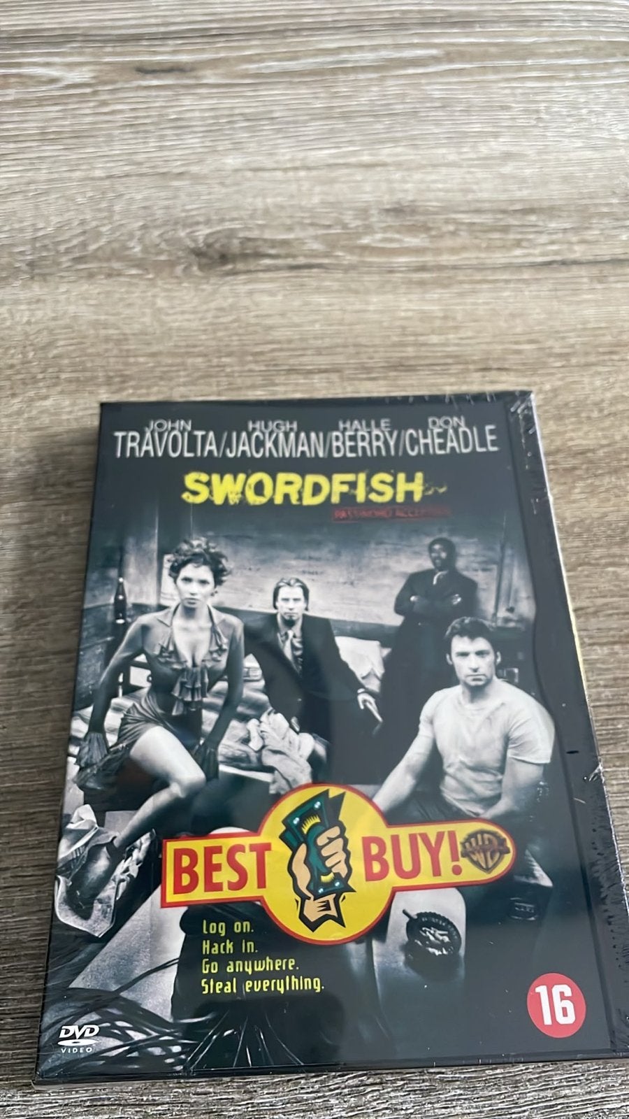 Swordfish DVD - Nieuw in folie (John Travolta, Hugh Jackman), Vanaf 16 jaar, Ophalen of Verzenden, Nieuw in verpakking, Actiethriller