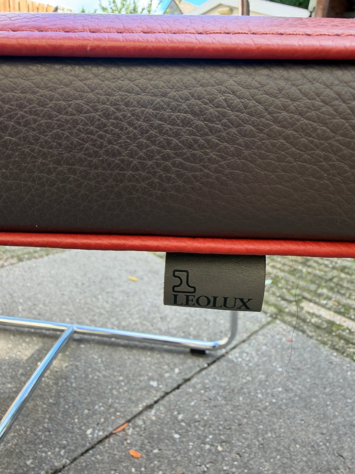 Leolux eetkamer stoelen., Huis en Inrichting, Ophalen, Leer, Zo goed als nieuw, Vijf, Zes of meer stoelen