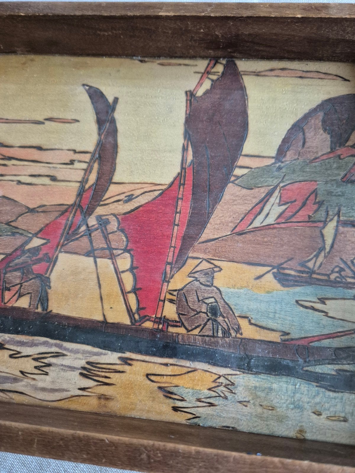 Vintage dienblad, Antiek en Kunst, Ophalen of Verzenden