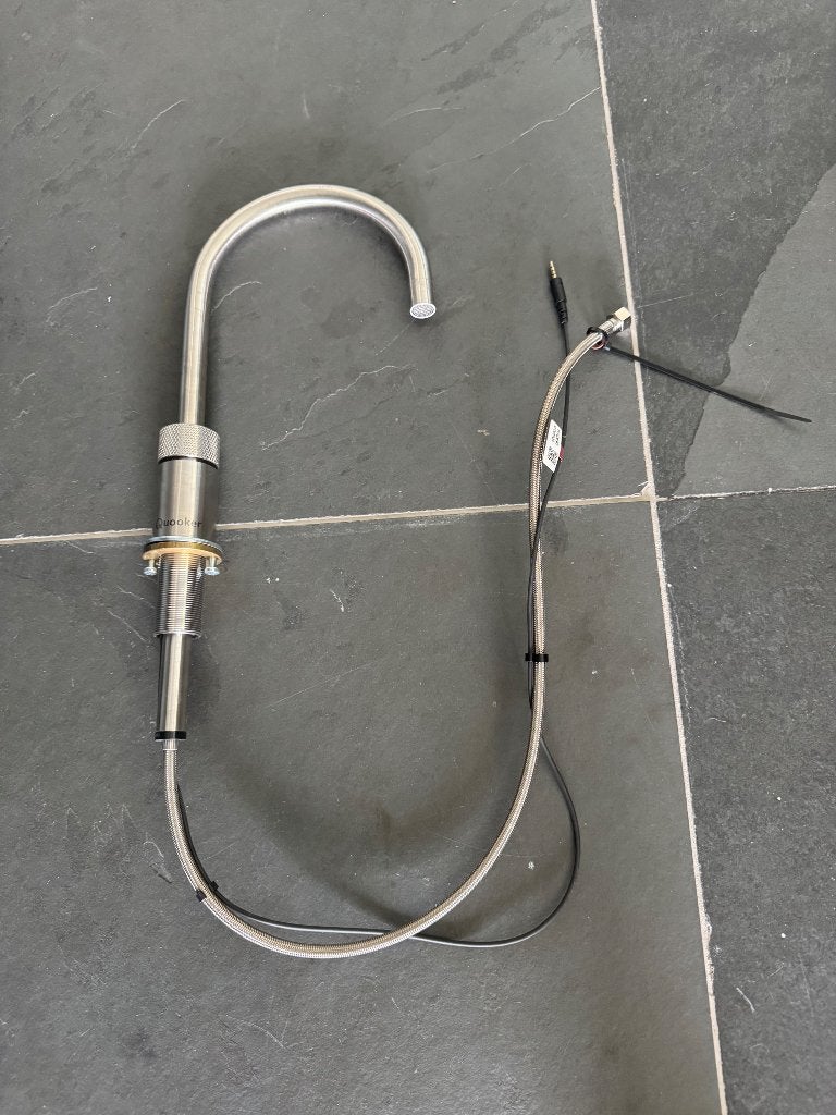 Quooker Nordic Single Tap (losse kraan) Chrome geborsteld, Minder dan 1 liter, Ophalen, Nieuw, Rvs