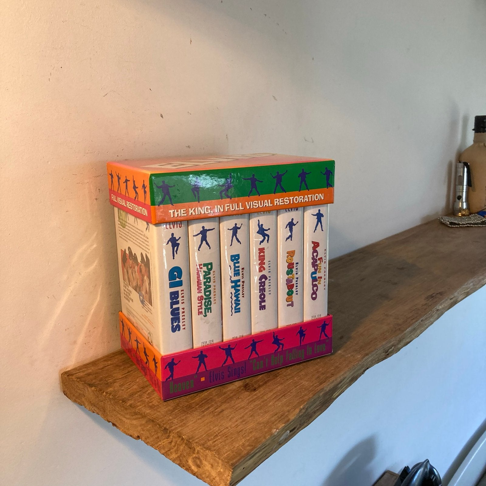 Elvis Presley VHS Boxset - Films met Elvis in de hoofdrol, Boxset, Muziek, Alle leeftijden, Ophalen of Verzenden