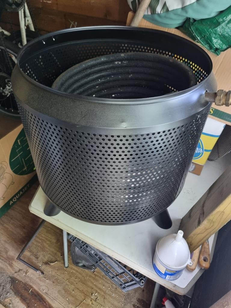 Schwimm zwembadkachel Trommel 18000 liter, Ophalen