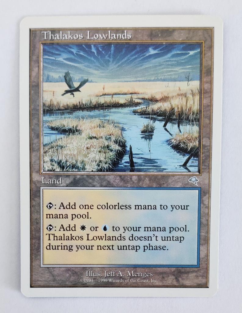Thalakos Lowlands Battle Royale MTG Near Mint, Ophalen of Verzenden, Zo goed als nieuw, Losse kaart
