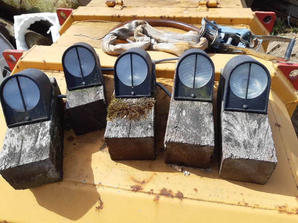 Sfeerverlichting voor buiten. Langs huis of oprijlaan etc, Ophalen of Verzenden, Netvoeding, Minder dan 50 watt