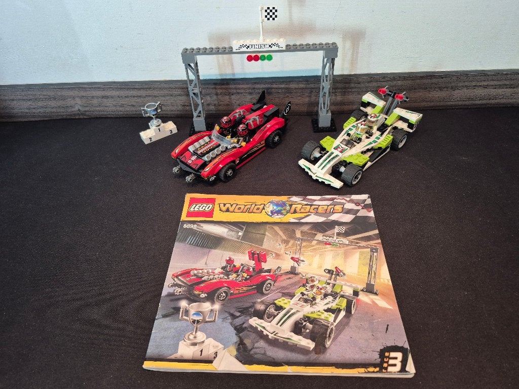 Lego Racers 8898 Wreckage Road, Gebruikt, Lego, Ophalen of Verzenden, Compleet