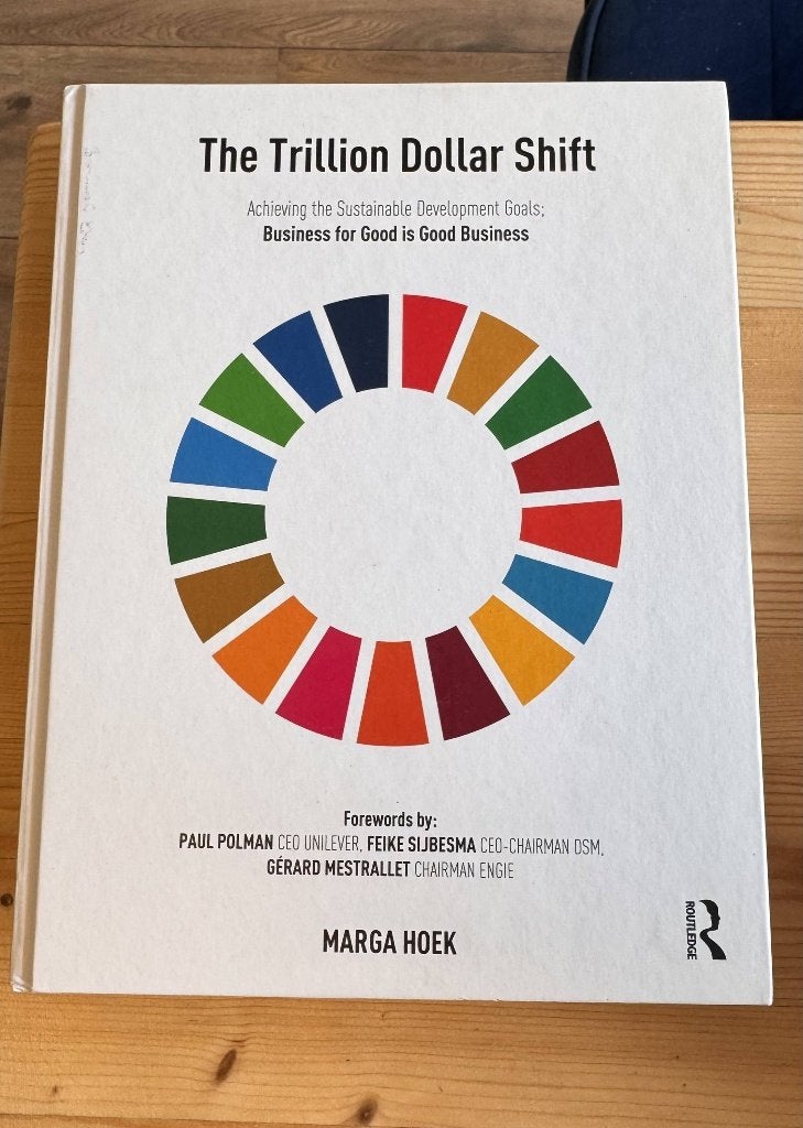 The Trillion Dollar Shift van Marga Hoek., Ophalen of Verzenden, Zo goed als nieuw, Nederland, Maatschappij en Samenleving