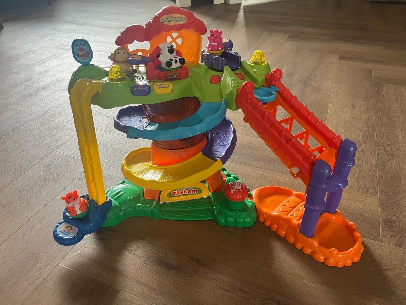 VTech zoomizooz Boomhuis Speelset met Licht en Geluid, Ophalen of Verzenden, Gebruikt, 6 maanden tot 2 jaar