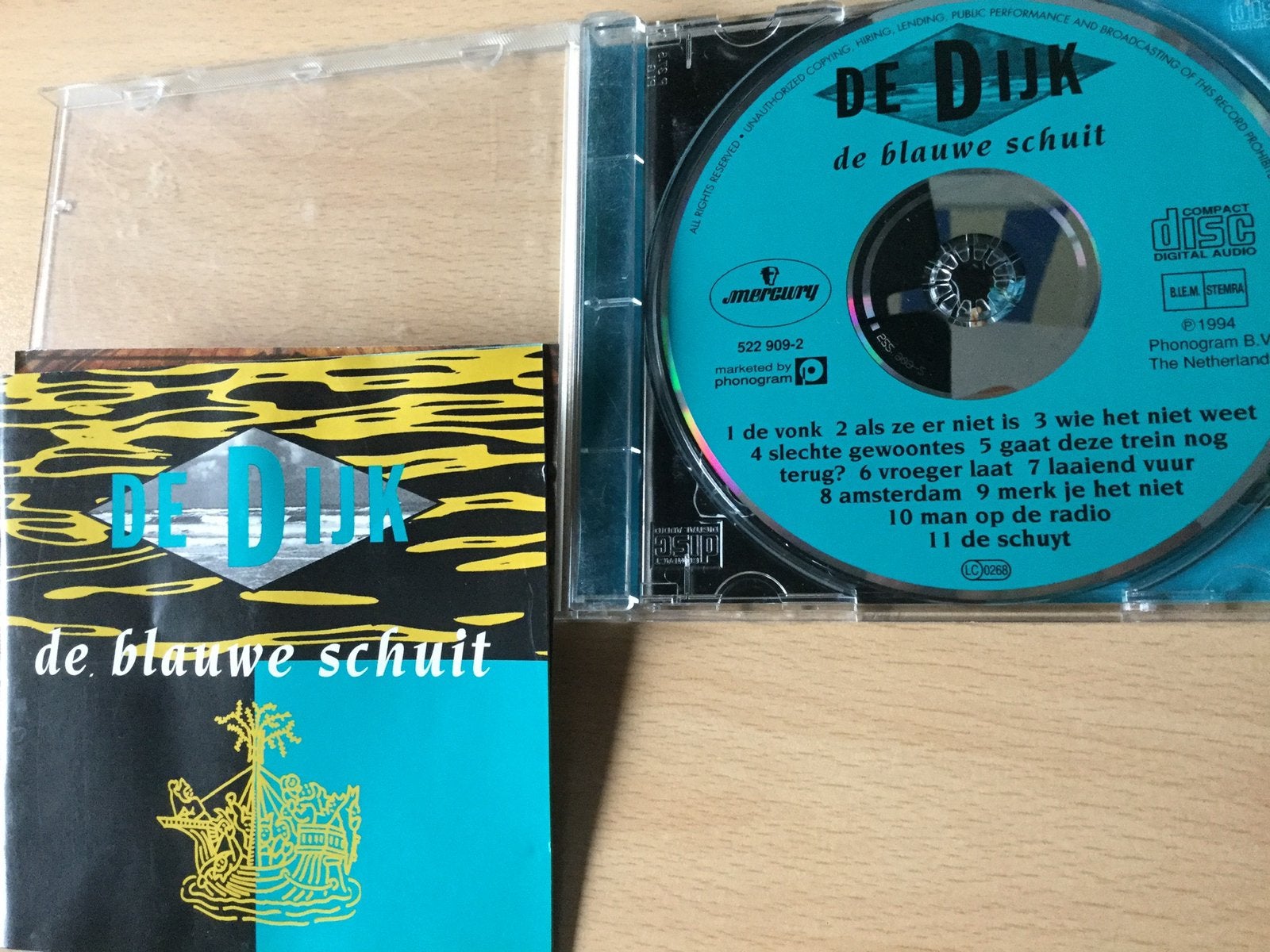 De Dijk-De blauwe schuit. Neerlands trots. Erg goed., Ophalen of Verzenden, Zo goed als nieuw