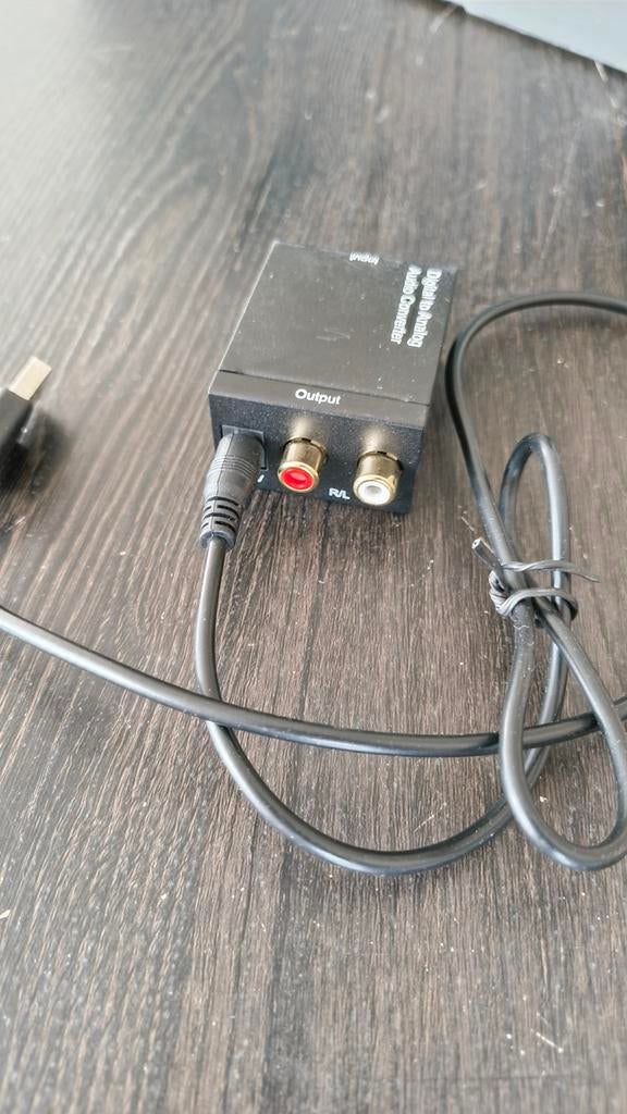 USB Gevoede Digitale naar Analoge Audio Converter, Ophalen of Verzenden