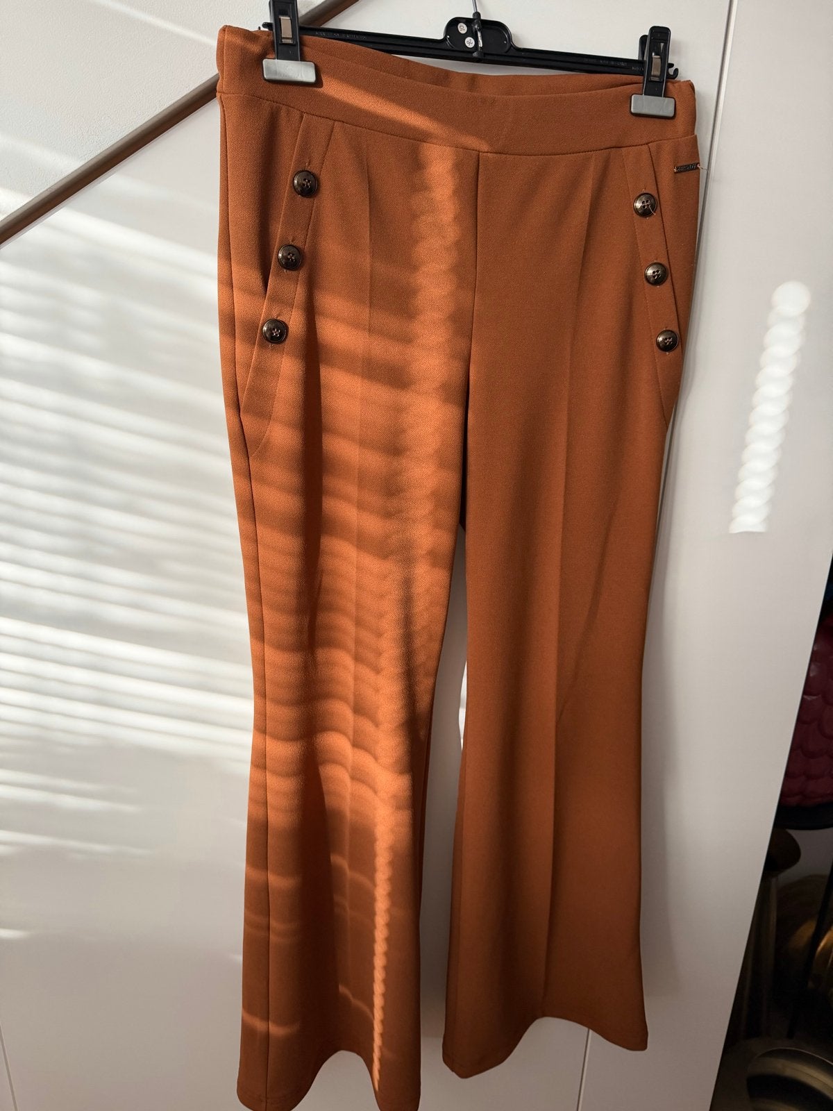 BR&DY nette broek cognac kleur maat XL z.g.a.n., Bruin, Maat 46/48 (XL) of groter, Ophalen of Verzenden, Zo goed als nieuw