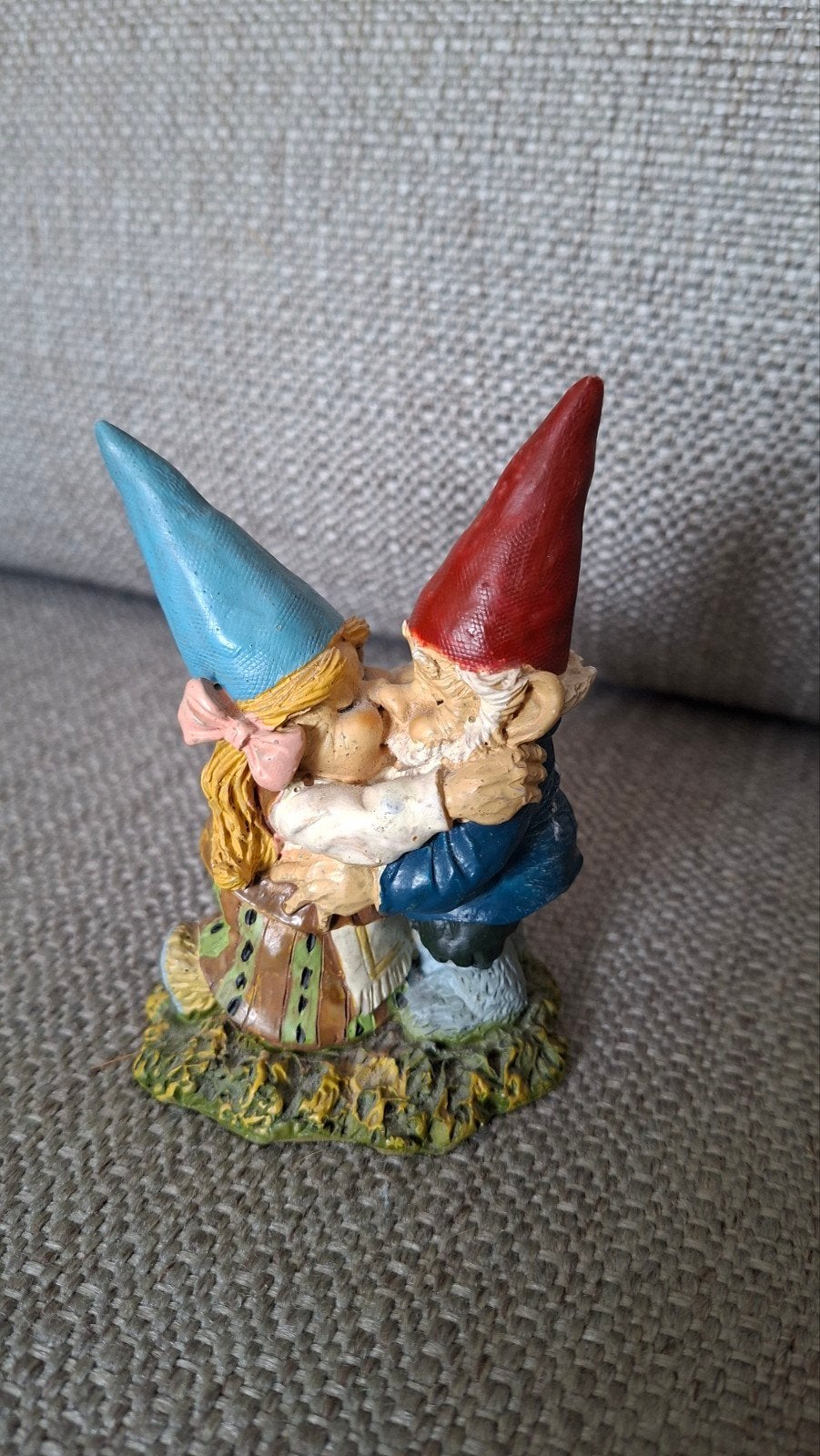 David de kabouter beeldje - Rien Poortvliet, Verzamelen, Beelden en Beeldjes, Ophalen of Verzenden, Zo goed als nieuw, Overige typen