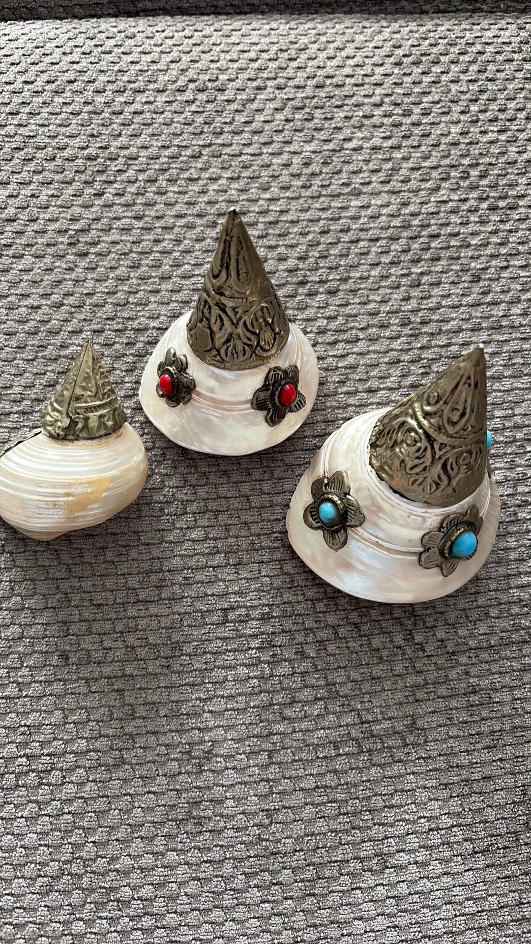 Tibetaanse shanka of conch schelpen, Ophalen of Verzenden