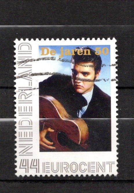 gestempelde zegel. persoonlijke: jaren 50,60 en 70, Ophalen of Verzenden, Na 1940, Gestempeld
