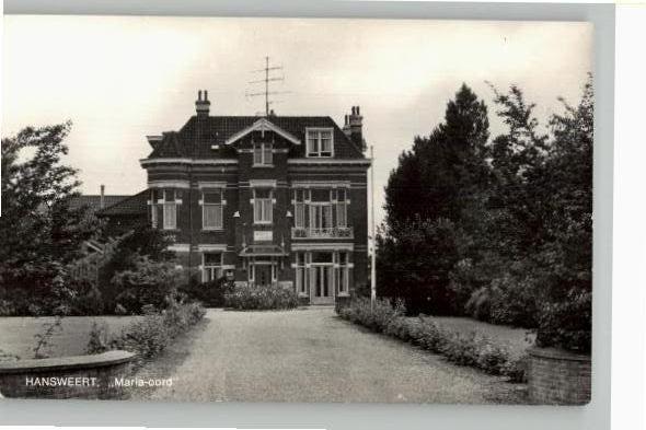 Hansweert Maria Oord Bejaardentehuis, Verzenden, 1940 tot 1960, Ongelopen, Zeeland