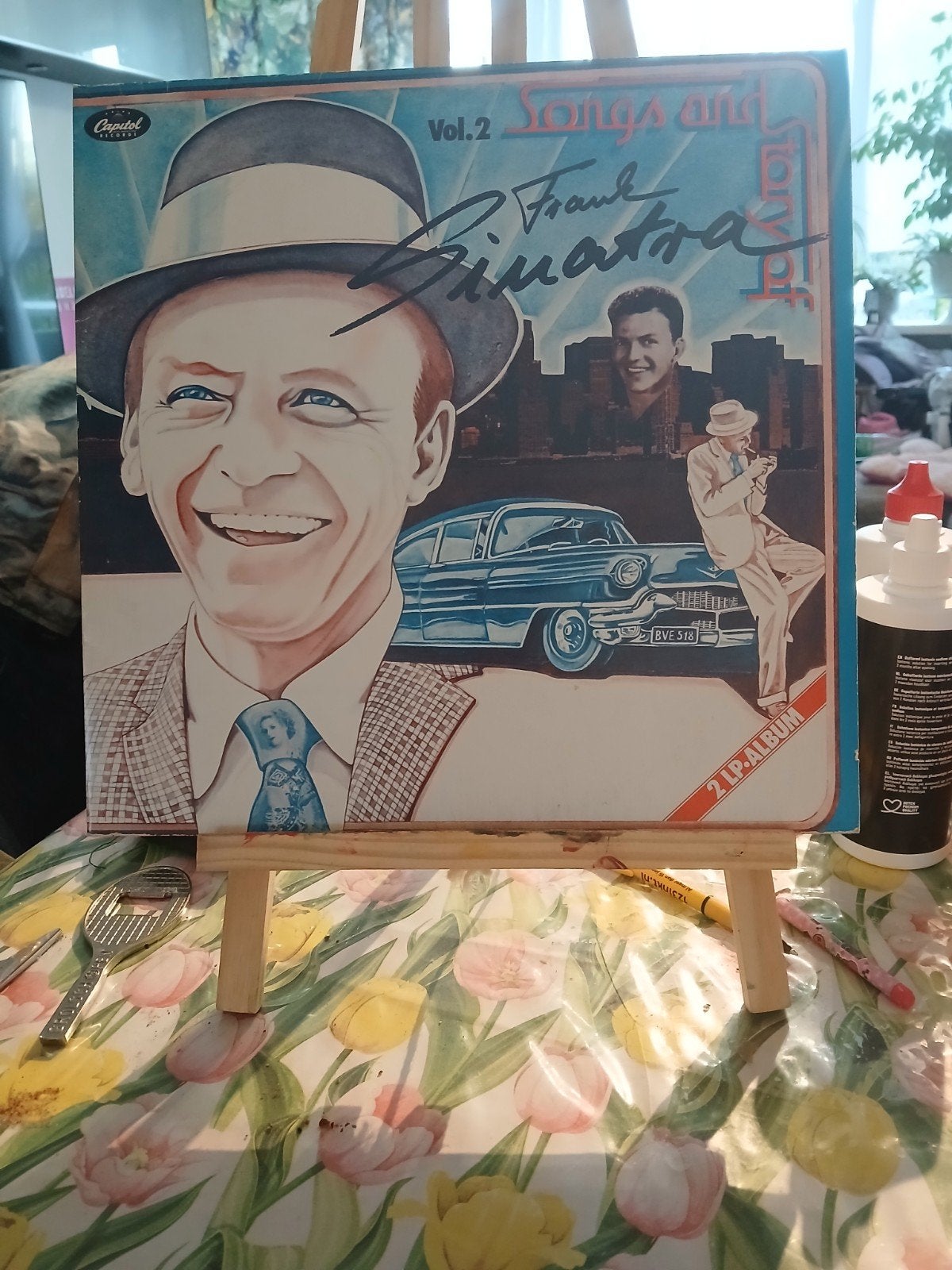 Frank Sinatra - Songs and Tony Off Vol. 2 LP, Gebruikt, Pop, Ophalen of Verzenden, Dubbel-LP