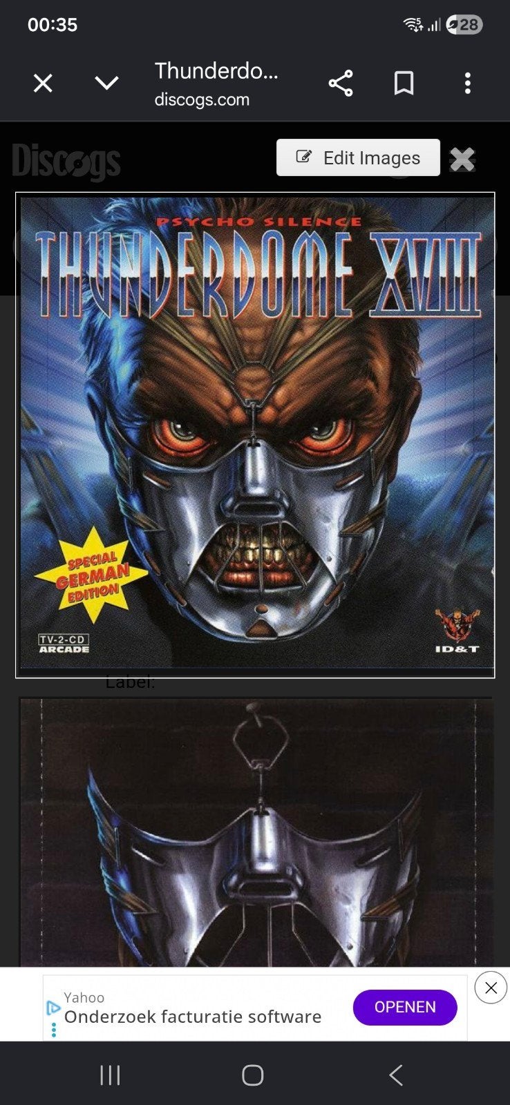 Gezocht Thunderdome 18 German Edtion, Ophalen of Verzenden, Zo goed als nieuw, Dance Populair