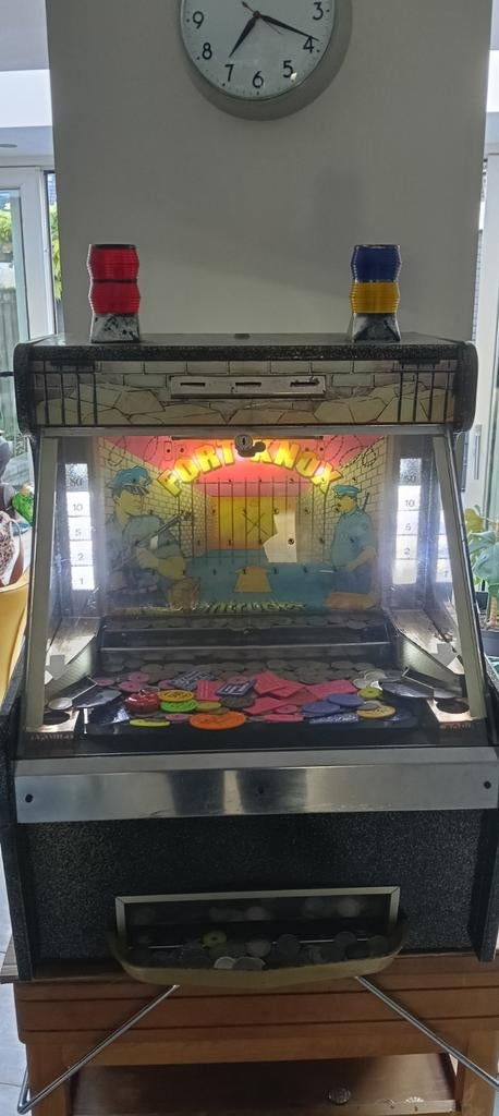 Coin Pusher, Euro, Ophalen, Met sleutels