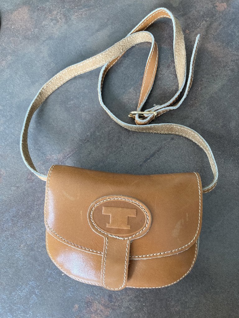 Vintage handtas - Le Tanneur, Ophalen of Verzenden, Zo goed als nieuw, Bruin, Handtas