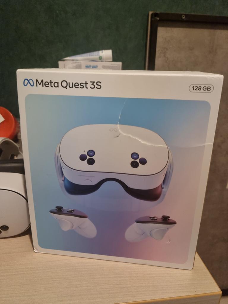 Meta Quest 3S VR-bril 128 GB - Zo goed als nieuw, Spelcomputers en Games, Virtual Reality, Zo goed als nieuw, Overige platformen