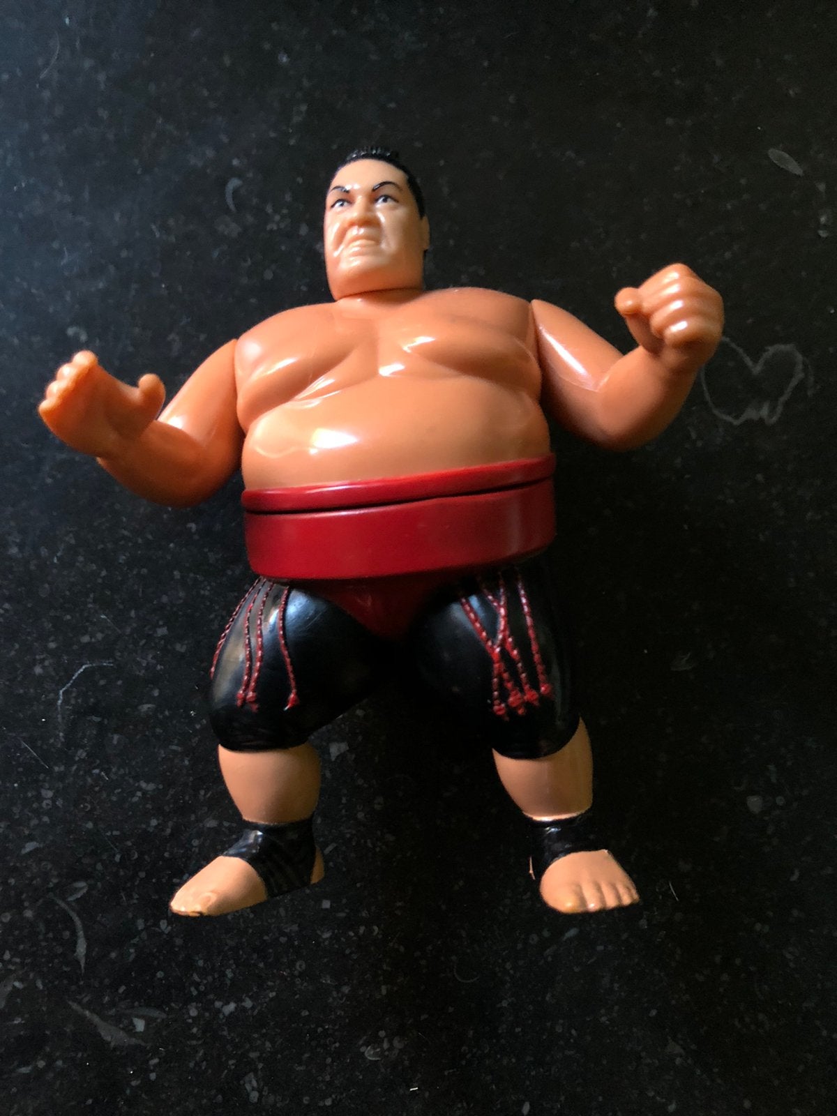 Vintage Sumo worstelaar figuurtje 1993  titan sports inc, Ophalen, Zo goed als nieuw