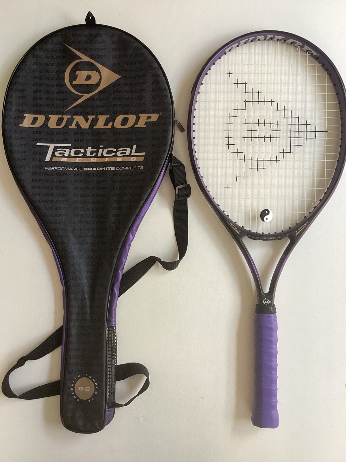 Prachtig Dunlop Tactical Lite Oversize + tennishoes., Sport en Fitness, Tennis, Ophalen, Zo goed als nieuw, L5, Racket
